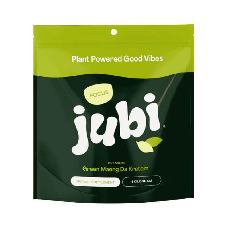 Jubi Focus Green Maeng Da Kratom Powder