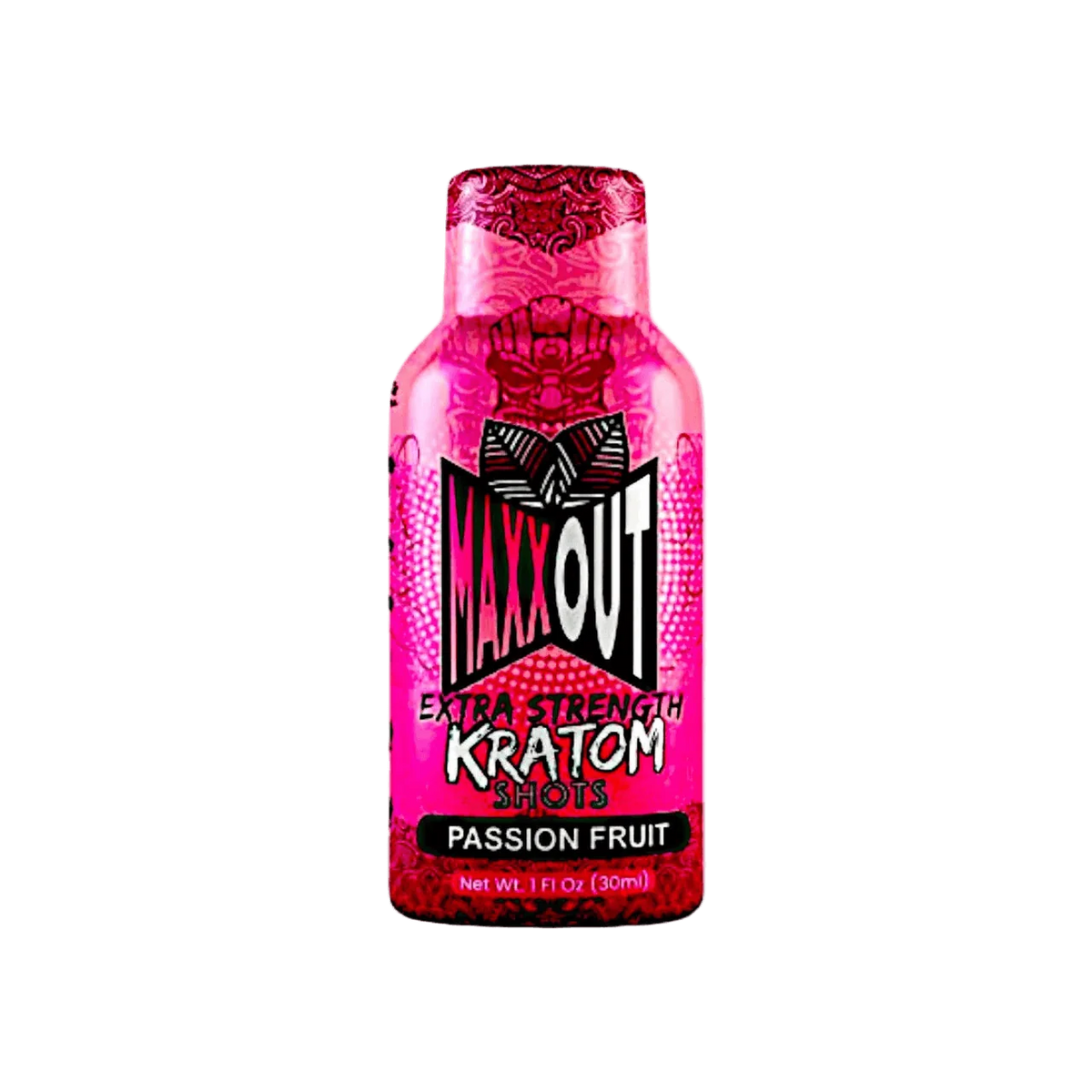 MaxxOut Extra Strength Kratom Shot 380mg - Passion Fruit