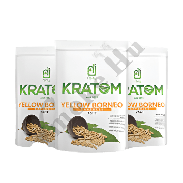 NJoy Kratom Capsules - 75ct - Borneo Yellow Vein