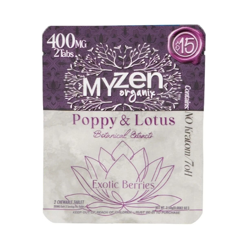 poppy and lotus tablets
botanical extracts
