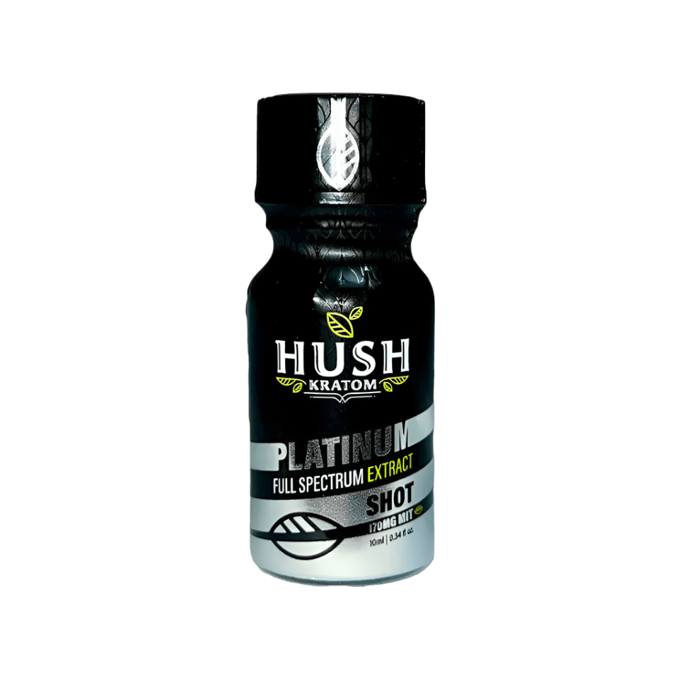 Hush Platinum Full Spectrum Kratom Shot 10ml