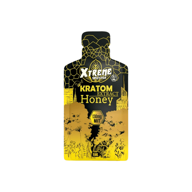 Xtreme Speciosa Kratom Extract MIT Pouch - Honey - 15ml - 130mg