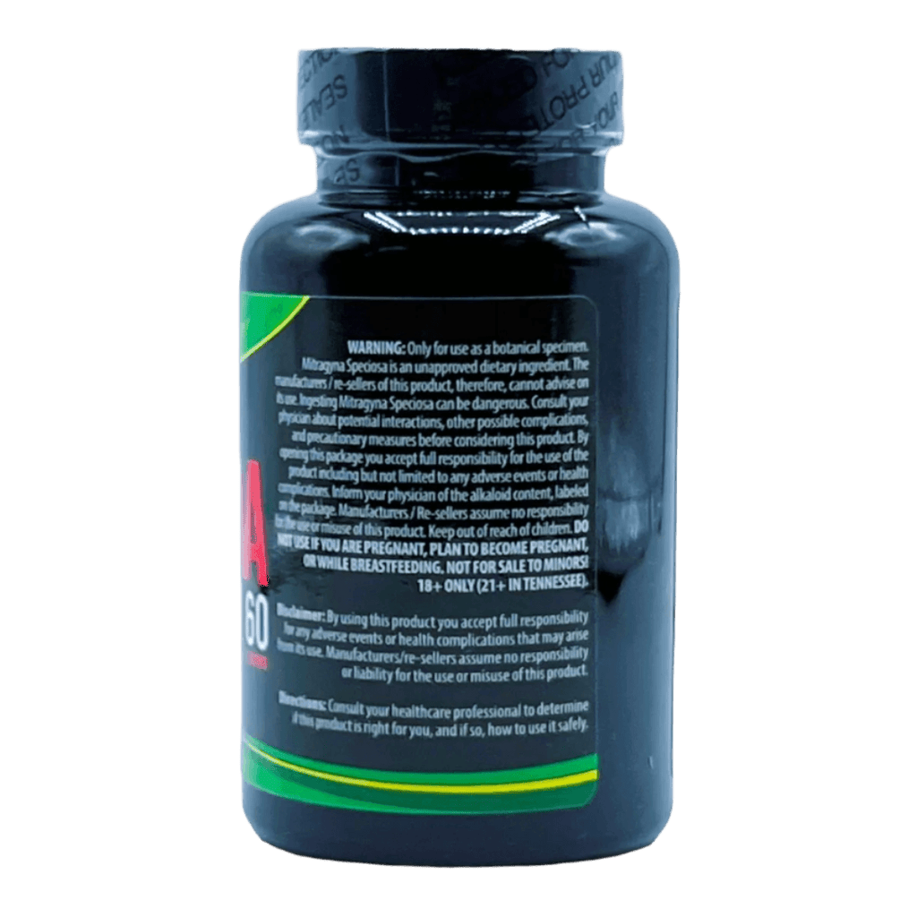 Kratom Kaps Capsules 100ct - Maeng Da Green Vein - Additional Package View 1
