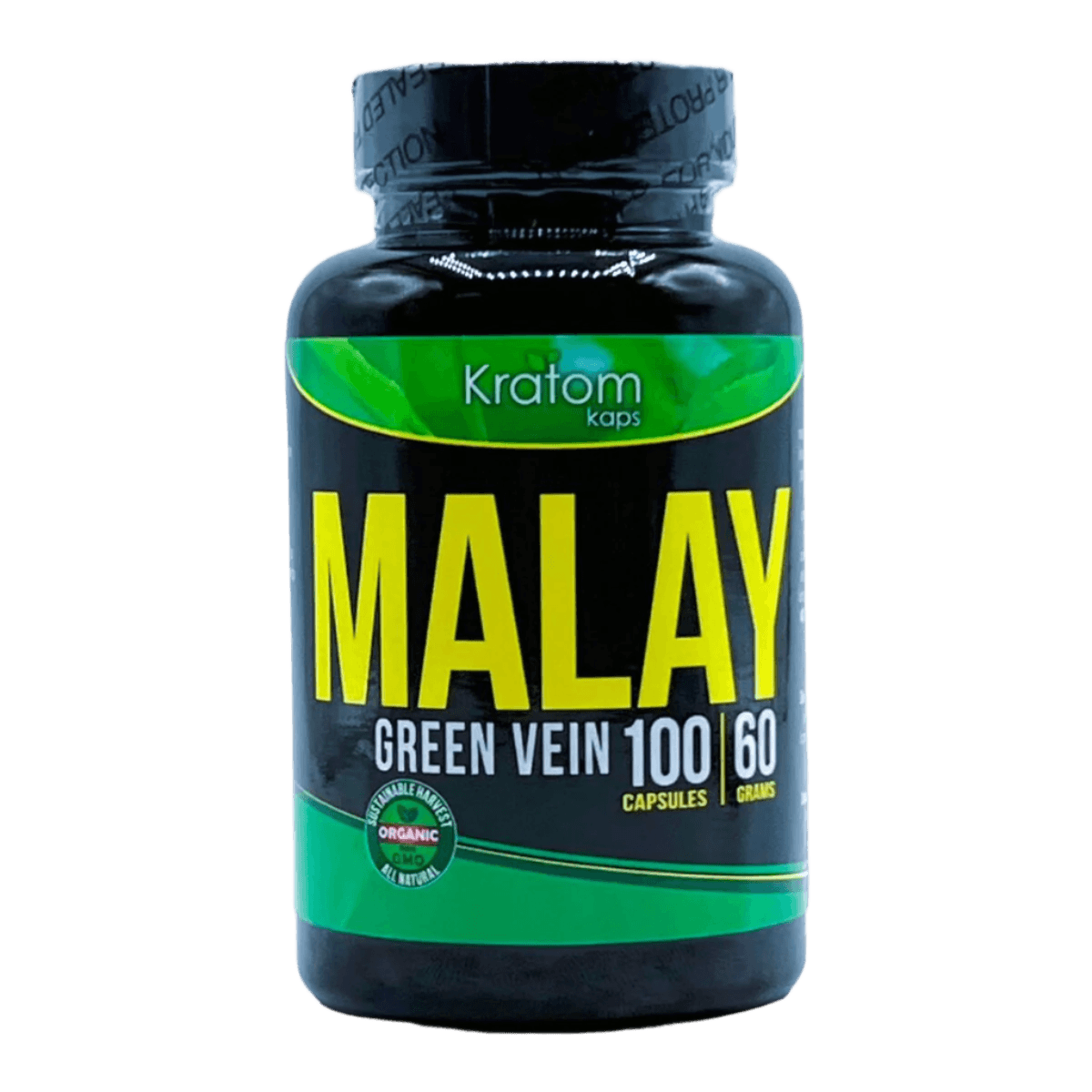 Kratom Kaps Capsules 100ct - Malay Green Vein