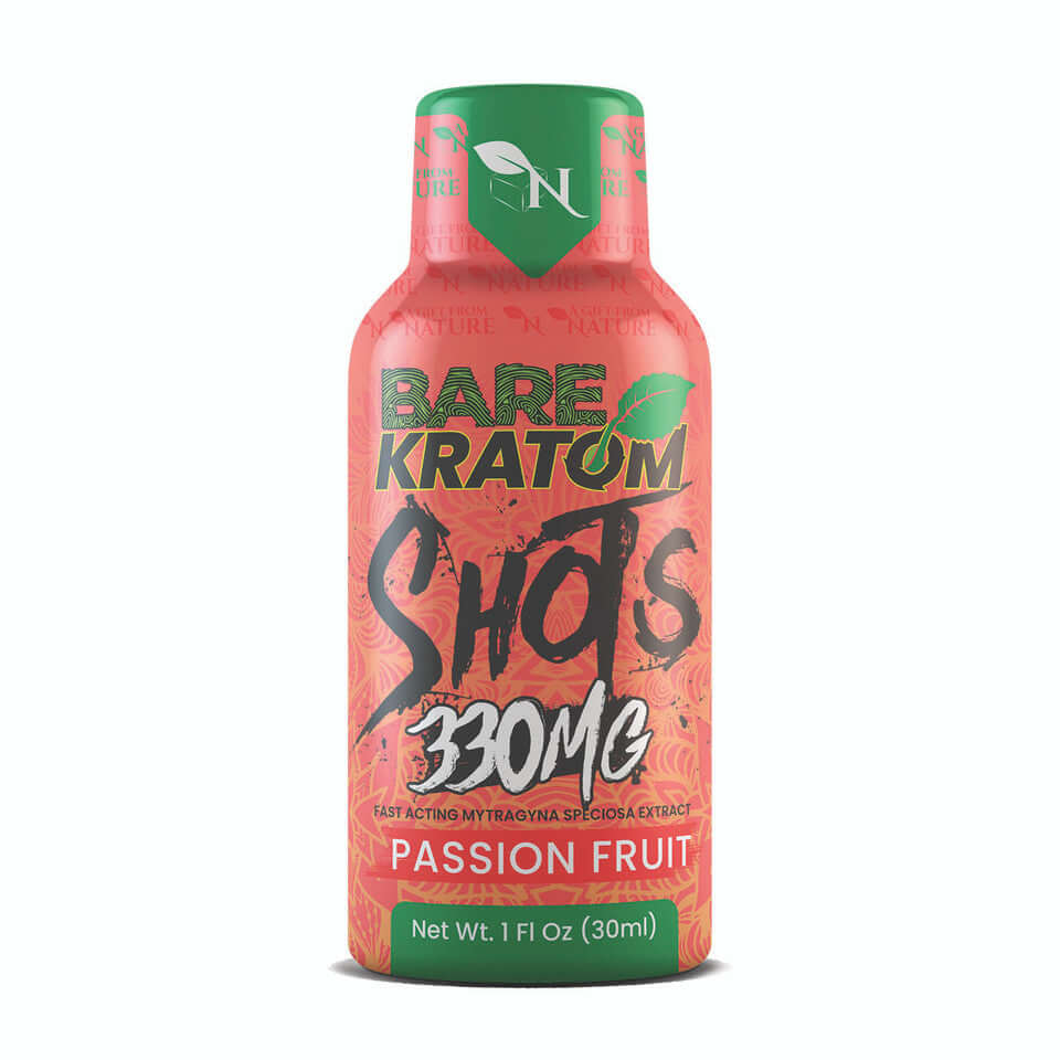 Bare Kratom Shot 30ml 330mg - Passion Fruit