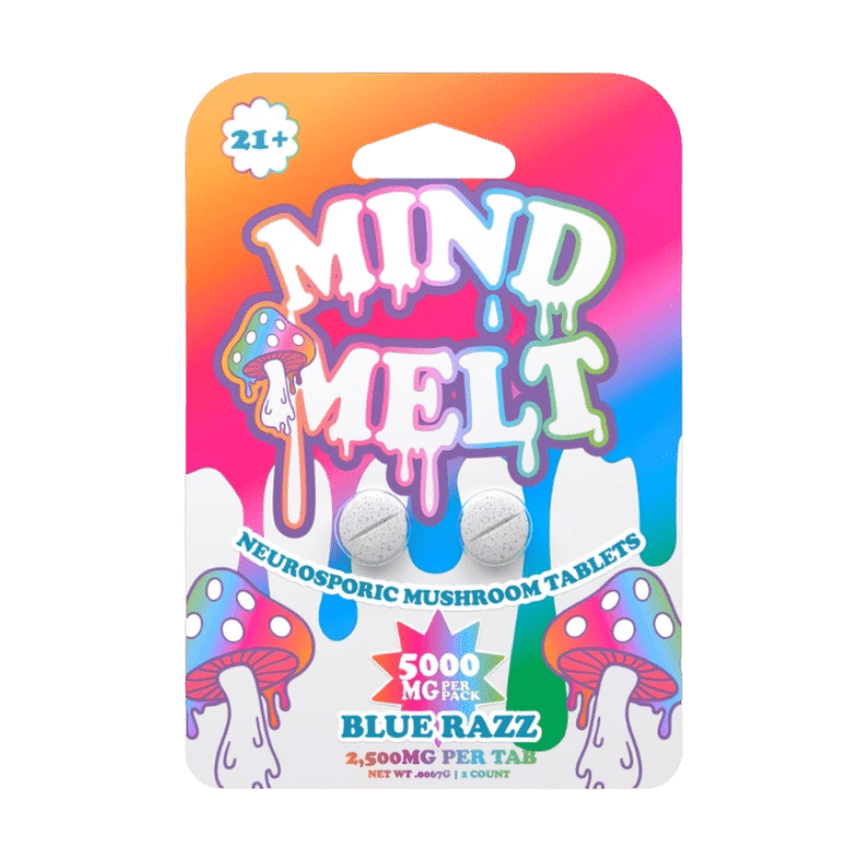 Mind Melt Neurosporic Mushroom Tablets 2ct 5000mg
