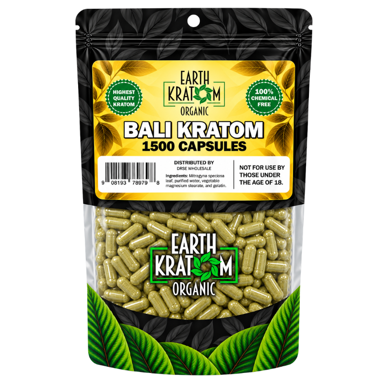 earth kratom capsules bali 1500ct