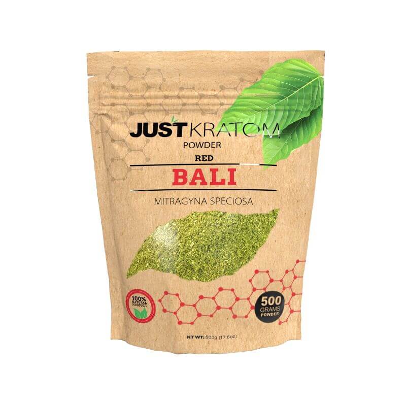 Just Kratom Powder - 500g - Bali Red Vein
