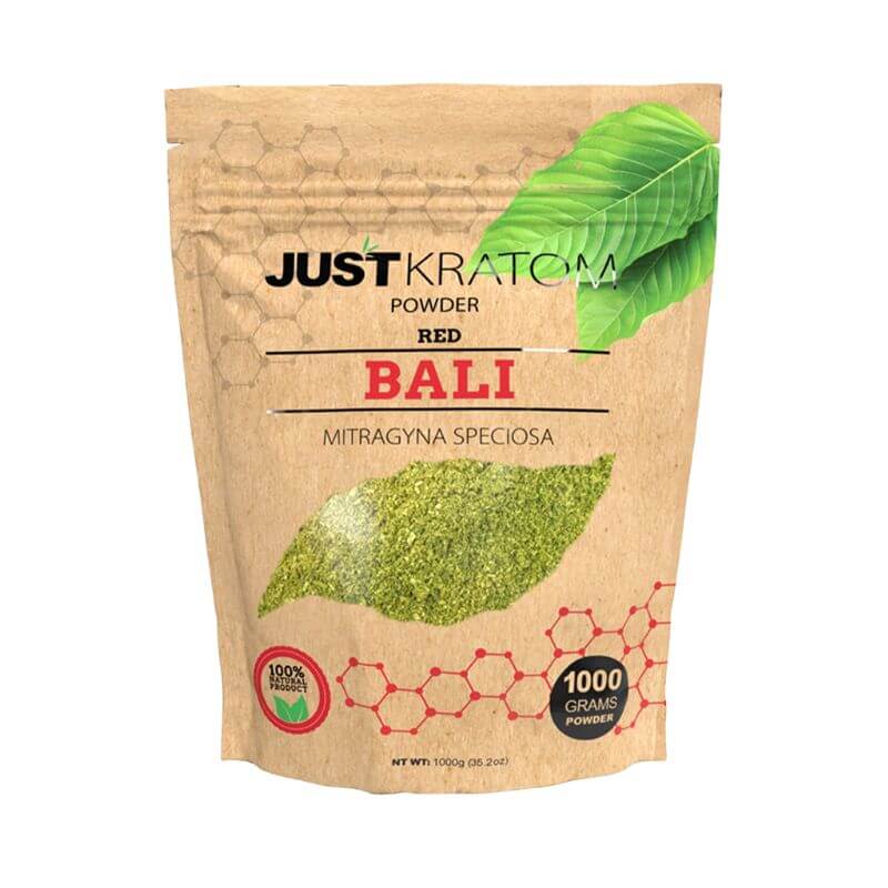 Just Kratom Powder - 1kg - Bali Red Vein