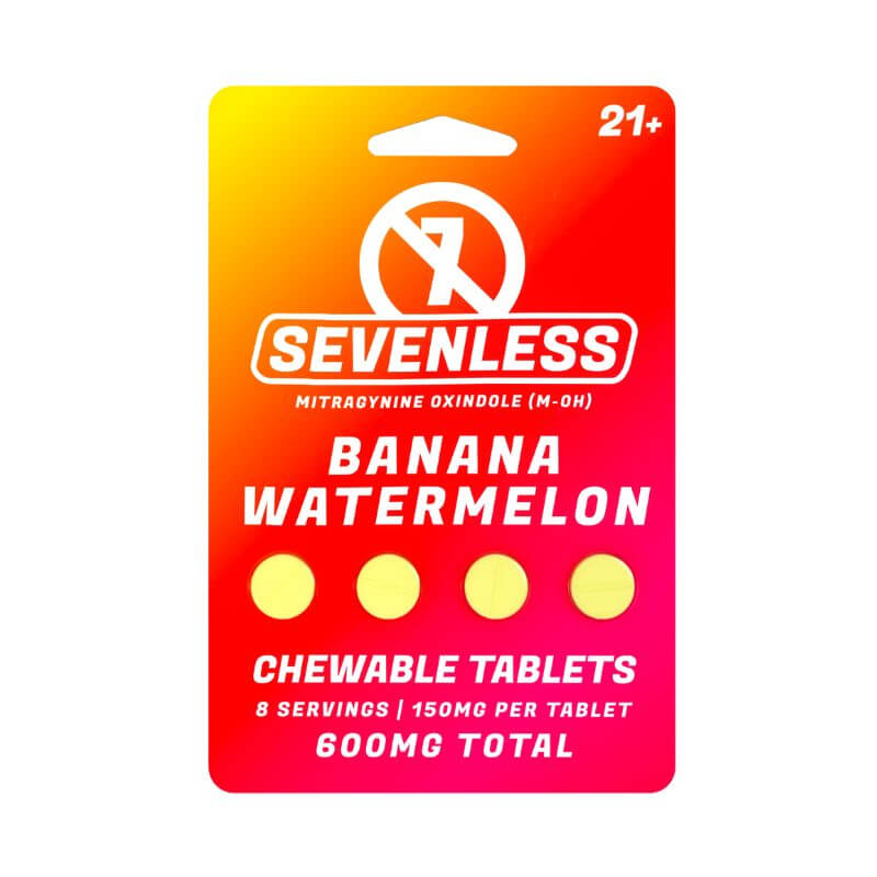 Sevenless Mitragynine Oxindole tablets - Banana Watermelon