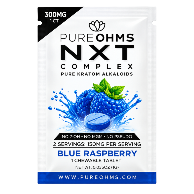 Pure Ohms NXT Complex Pure Kratom Chewables
