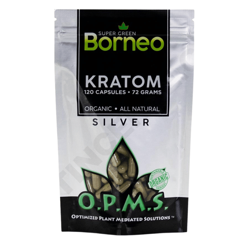 OPMS Silver Kratom Capsules