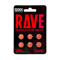 Rave Kratom Tablet 200mg cherry