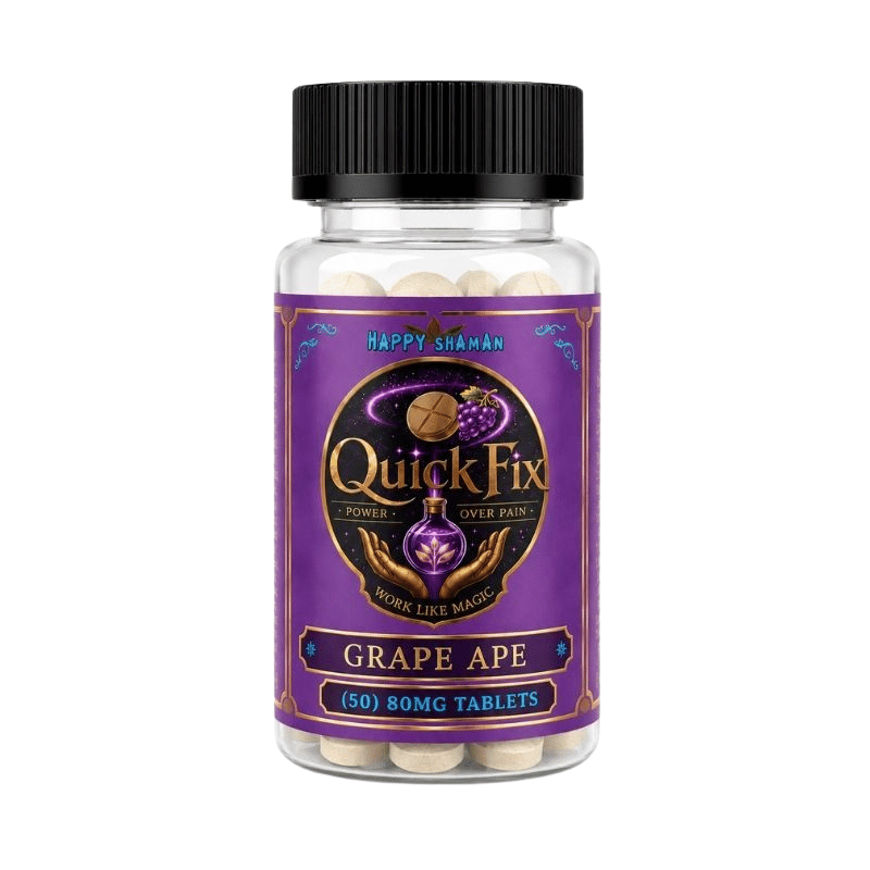 Happy Shaman Quick Fix Kratom Extract Tablets