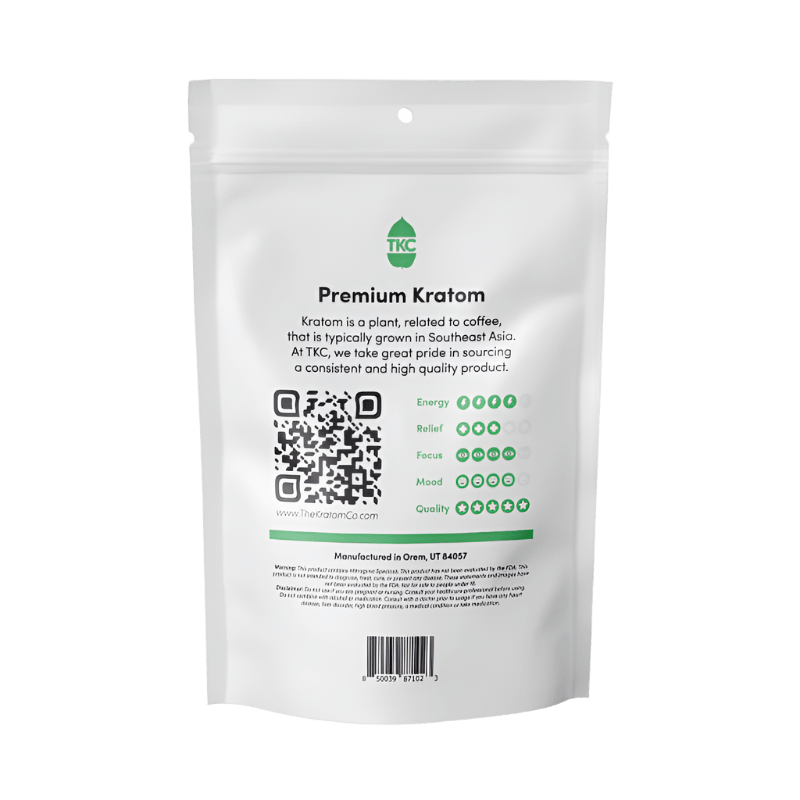 The Kratom Company Kratom Powder 3oz - Indo Green Vein product information image