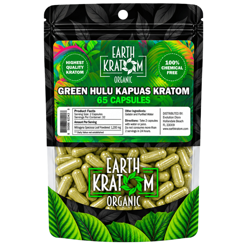 earth kratom capsules hulu kapuas 65 capsules