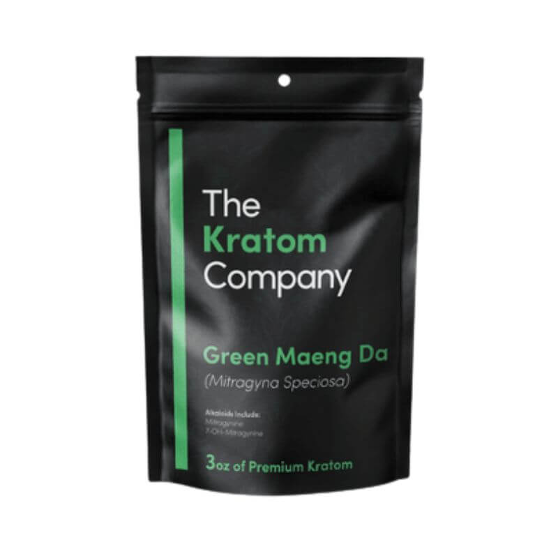 The Kratom Company Kratom Powder 3oz - Maeng Da Green Vein product information image