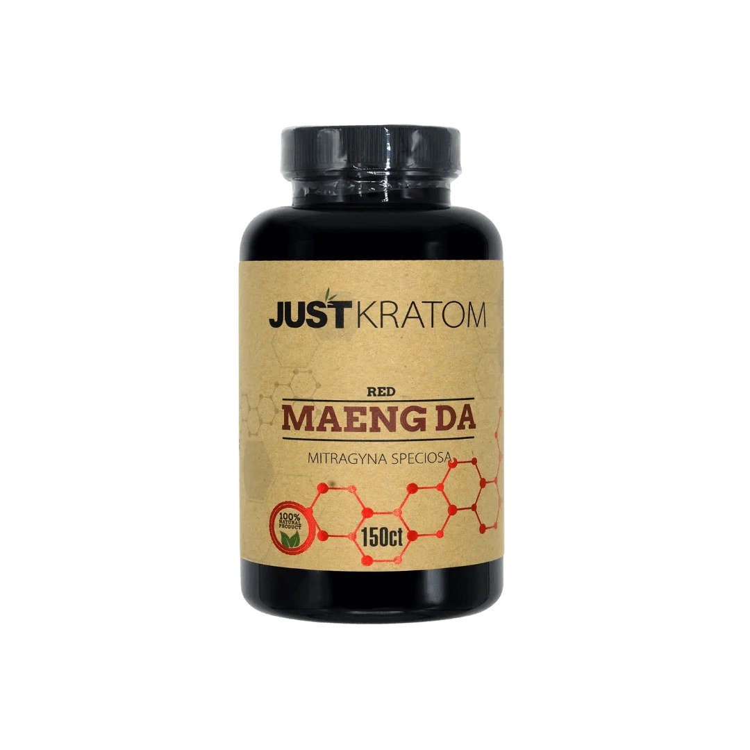 Just Kratom Capsules - 150 Count - Maeng Da Red Vein