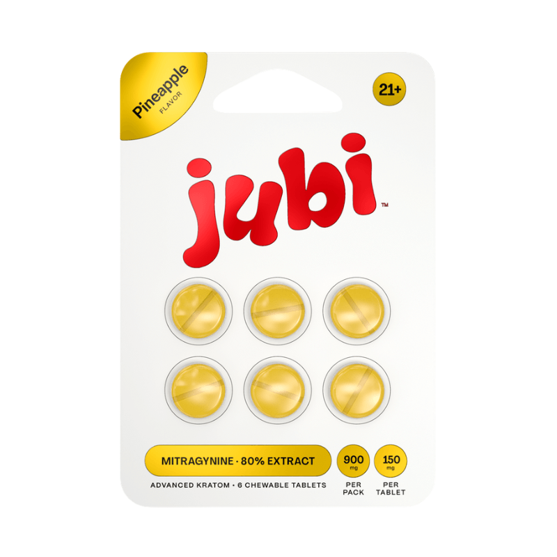Jubi MIT 6ct 150mg Pineapple