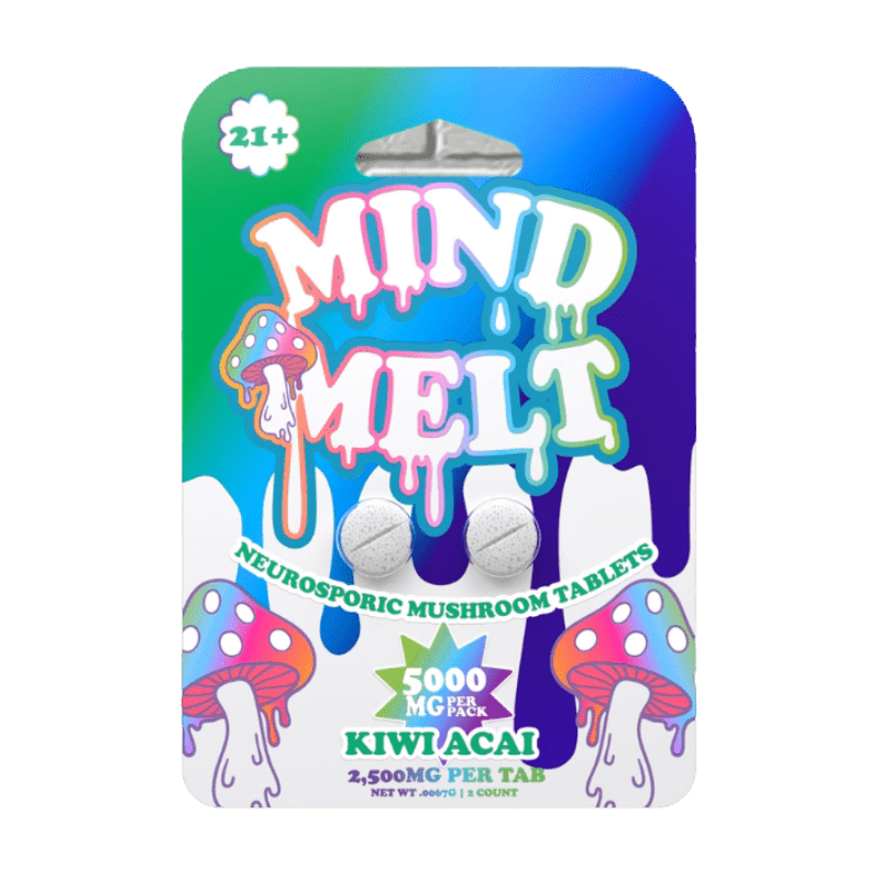 Mind Melt Neurosporic Mushroom Tablets 2ct 5000mg