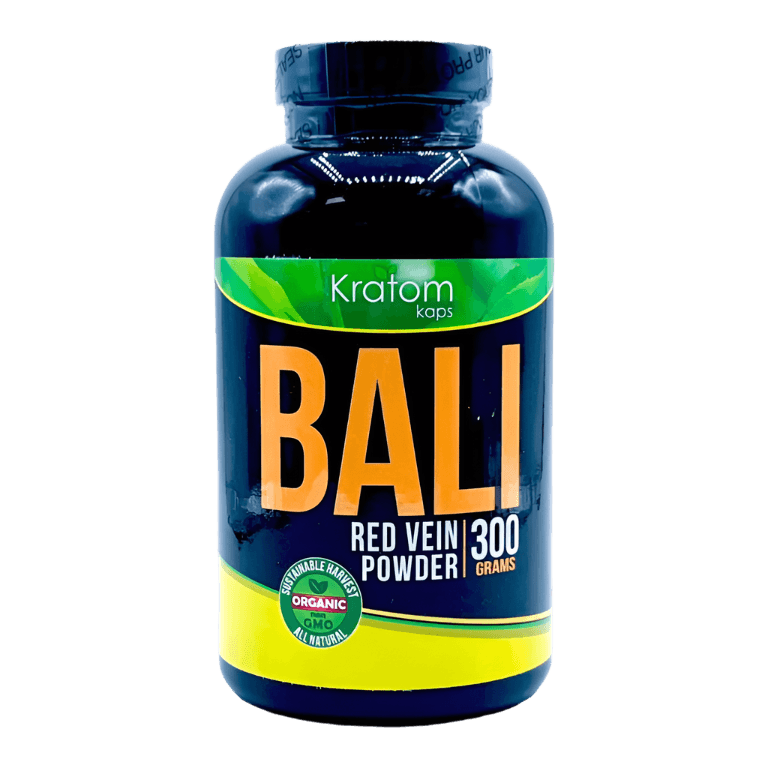 Kratom Kaps Powder 300g - Bali Red Vein