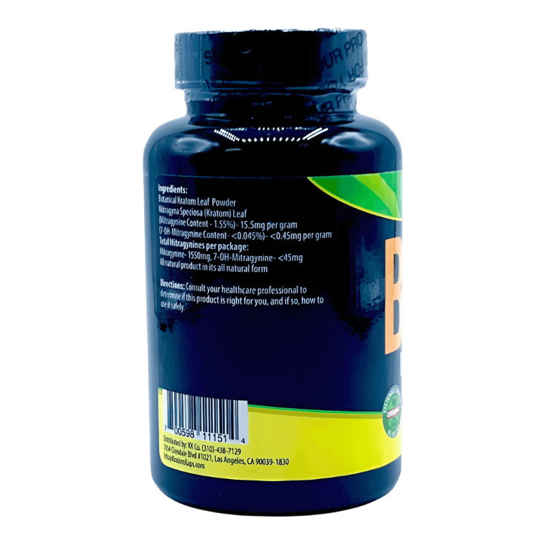 Kratom Kaps Powder 300g - Bali Red Vein - Additional Package View 2