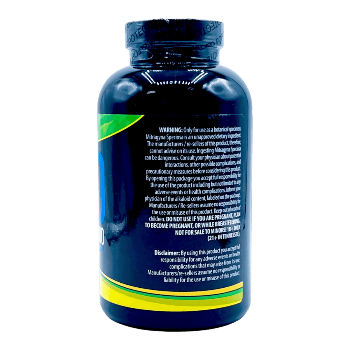 Kratom Kaps Powder 300g - Indo Green Vein - Additional Package View 1