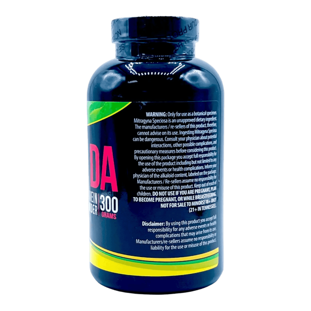 Kratom Kaps Powder 300g - Maeng Da Green Vein - Additional Package View 1