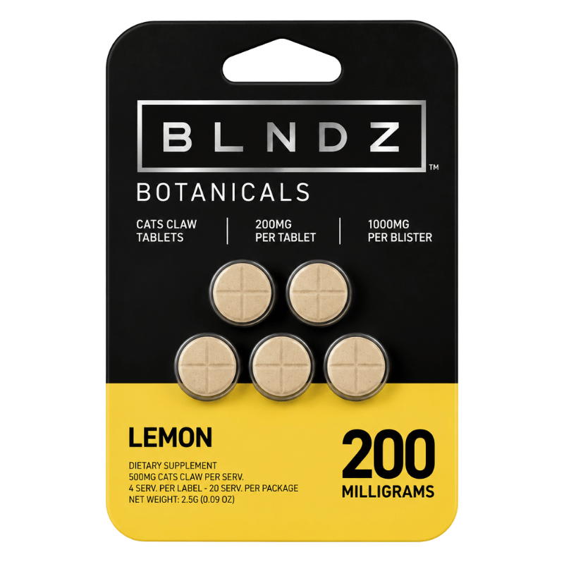 BLNDZ Botanicals Cat's Claw Chewable Tablets