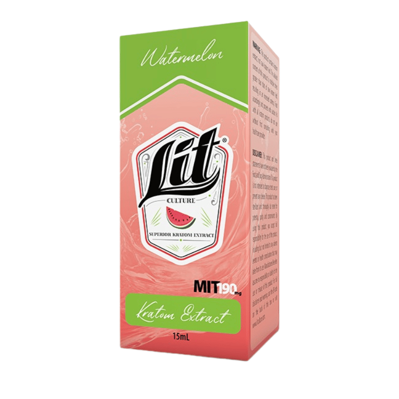 Lit Culture Watermelon Kratom Extract Shot