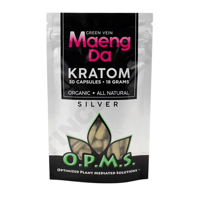 OPMS Silver Kratom Capsules