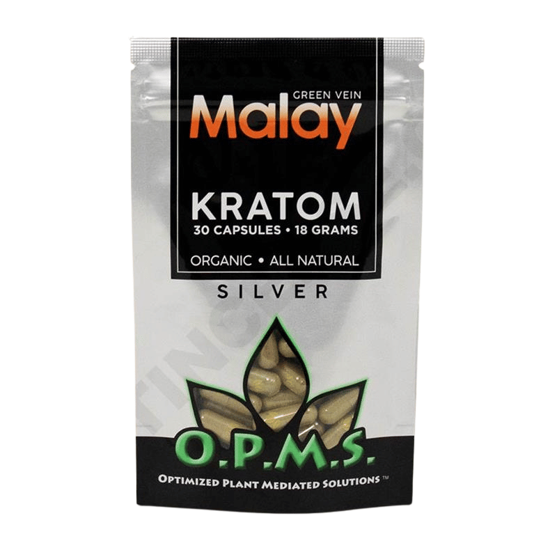 OPMS Silver Kratom Capsules