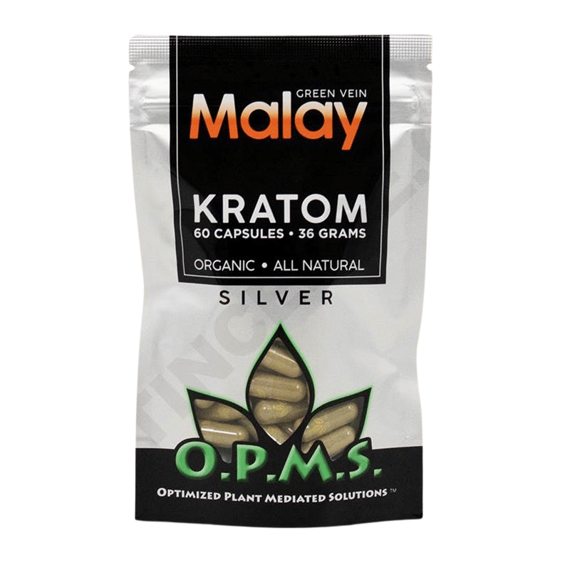 OPMS Silver Kratom Capsules