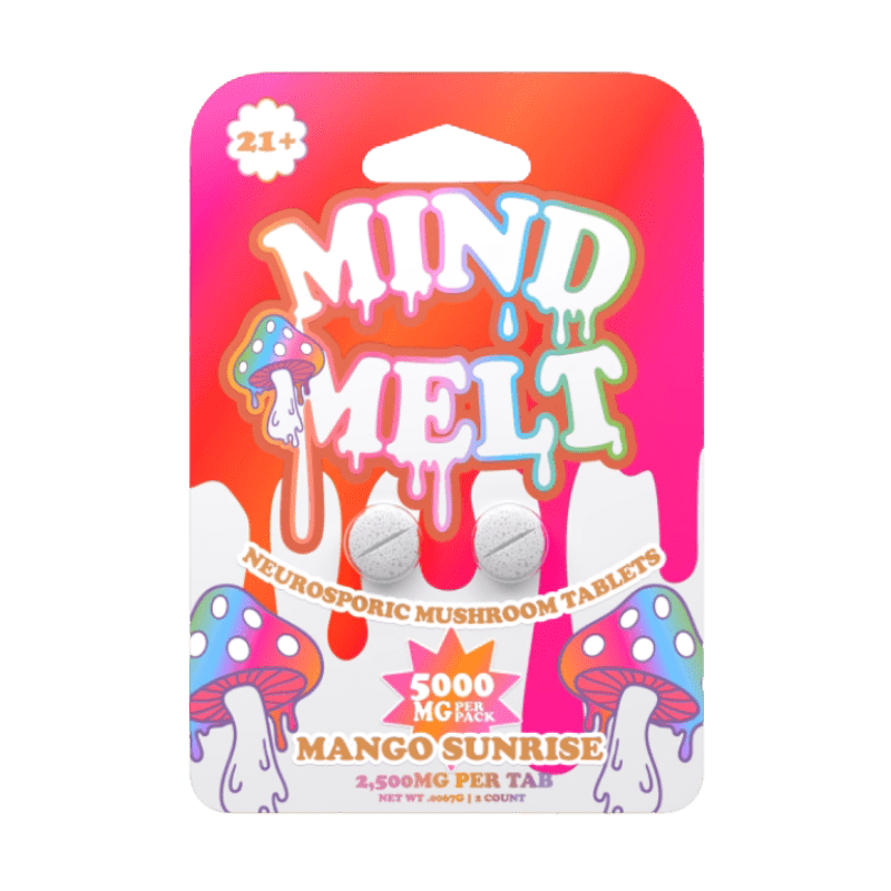 Mind Melt Neurosporic Mushroom Tablets 2ct 5000mg