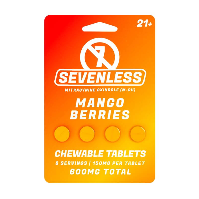 Sevenless Mitragynine Oxindole tablets - Mango Berries