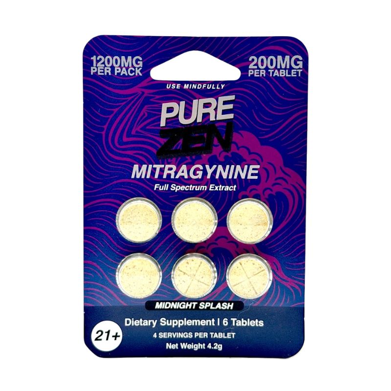Pure zen mit full spectrum tablets midnight splash