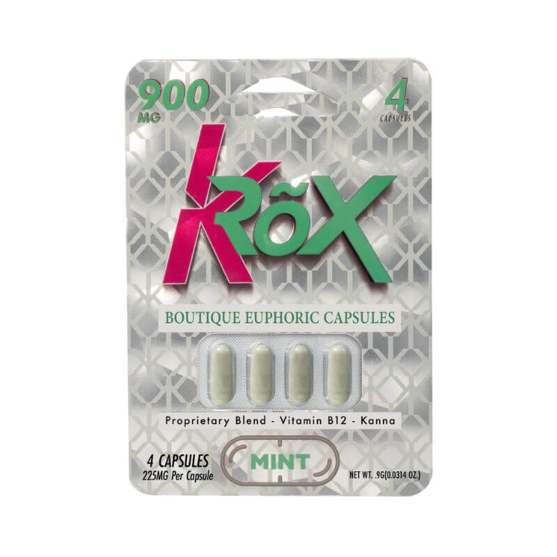 Krox alkaloids capsules mint