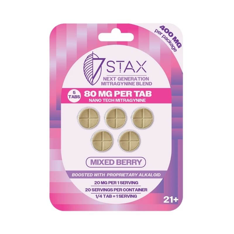 7Stax Nano Tech Mitragynine Tablets