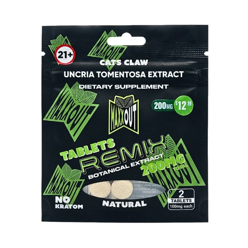 MaxxOut Remix Cat’s Claw Extract Tablets