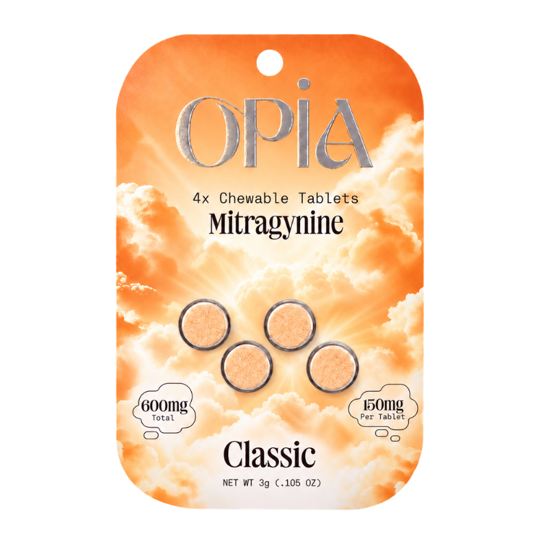 Opia Mitragynine Chewable Tablets – 4CT