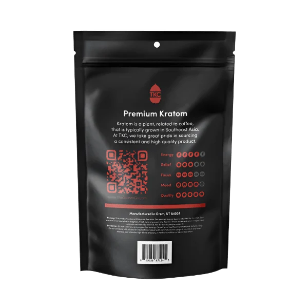 The Kratom Company Kratom Powder 8oz - Maeng Da Red Vein product information image