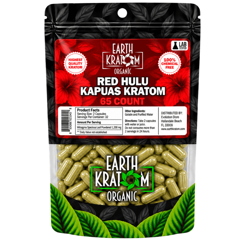 earth kratom capsules red hulu kapuas 65 count
