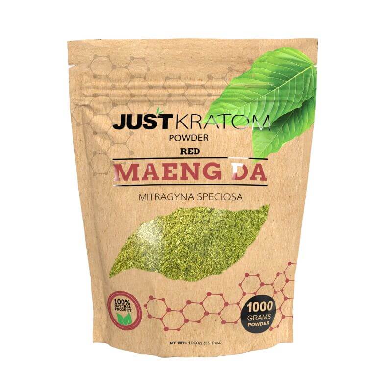 Just Kratom Powder - 1kg - Maeng Da Red Vein