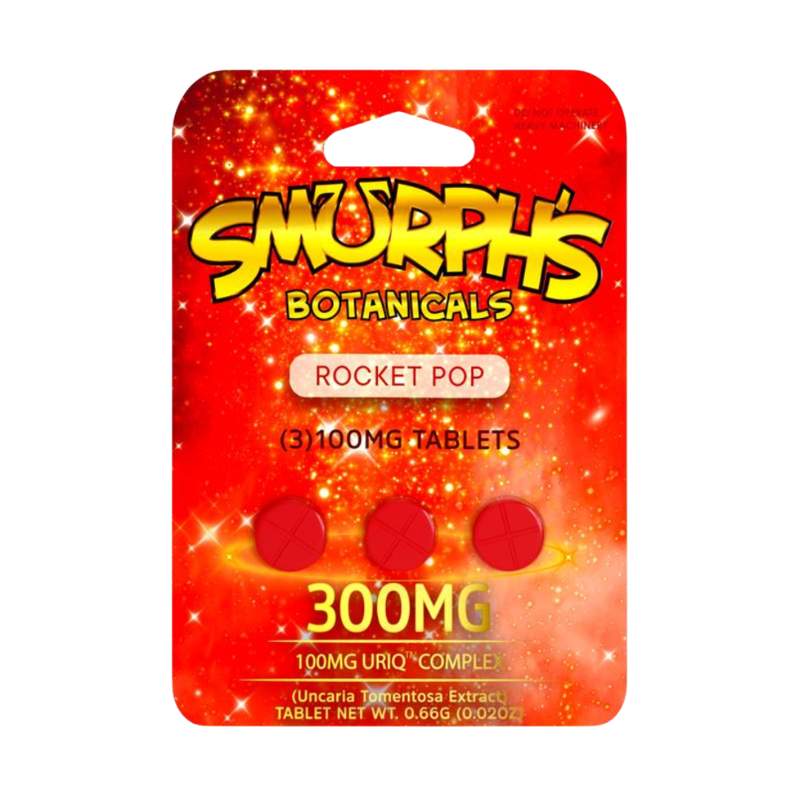Smurph's Botanicals URIQ Complex Tablets - Rocket Pop