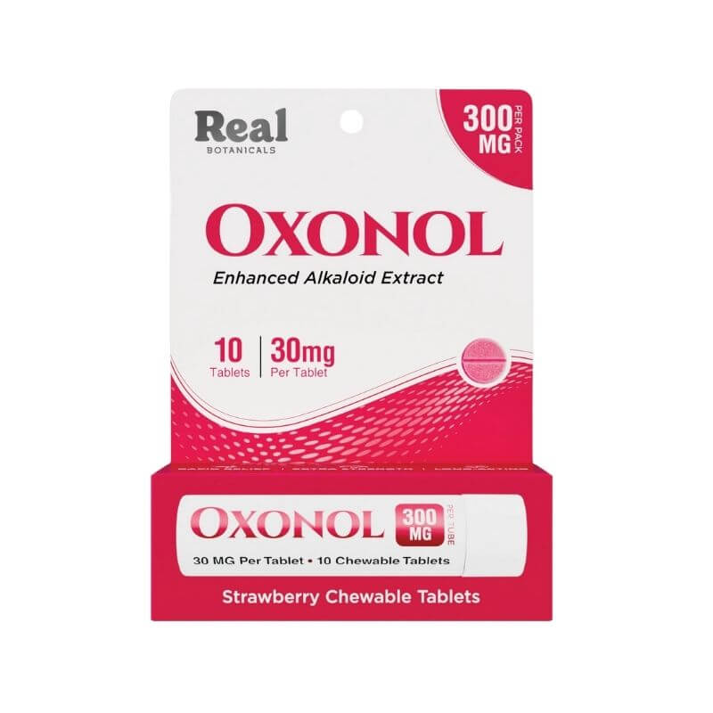 Real Botanicals Oxonol Strawberry tablets - 10 Count