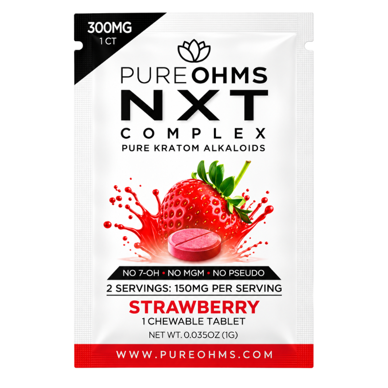 Pure Ohms NXT Complex Pure Kratom Chewables