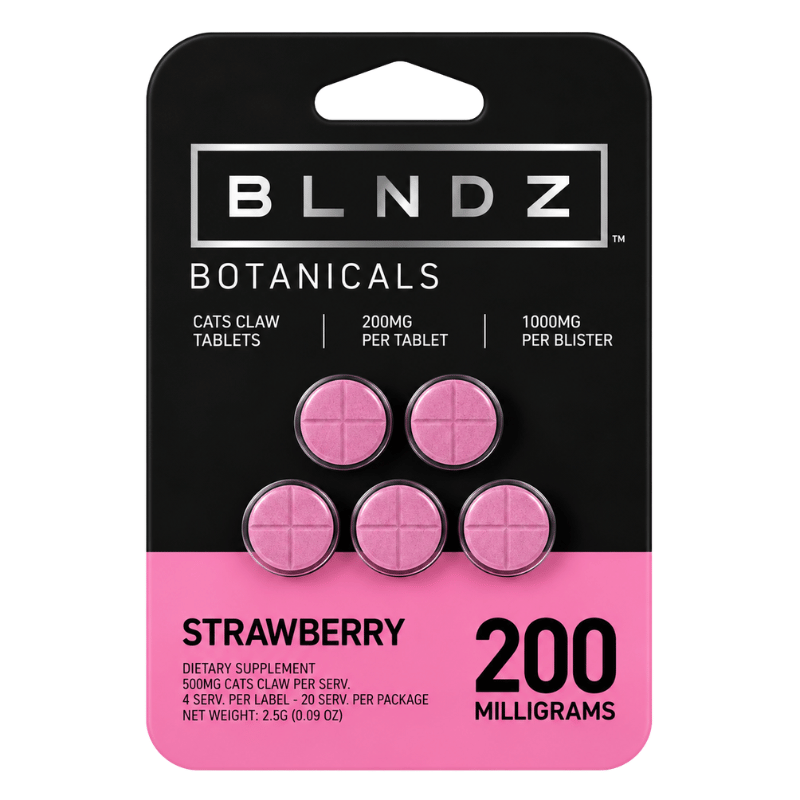 BLNDZ Botanicals Cat's Claw Chewable Tablets