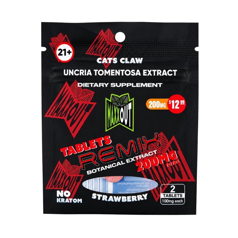 MaxxOut Remix Cat’s Claw Extract Tablets