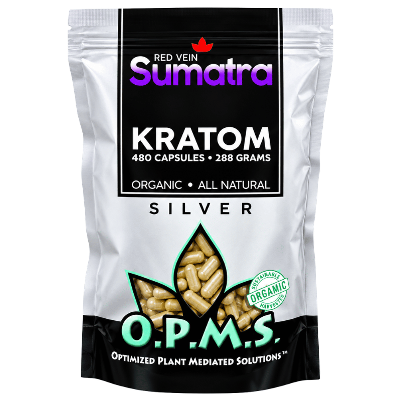 OPMS Silver Kratom Capsules