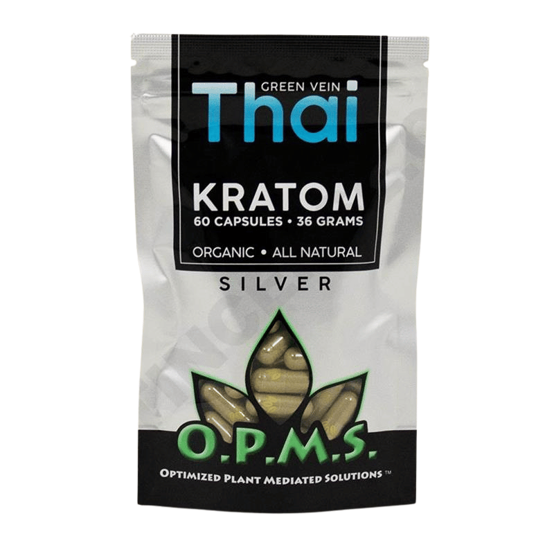 OPMS Silver Kratom Capsules